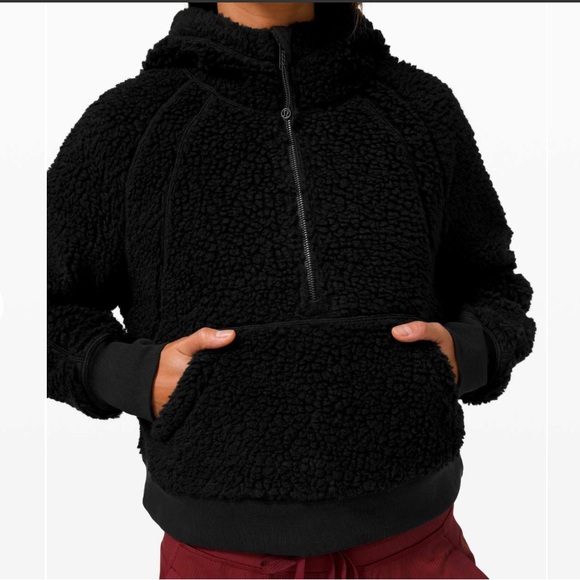 Lululemon Scuba Sherpa Half Zip🖤⭐️ - Picture 3 of 4
